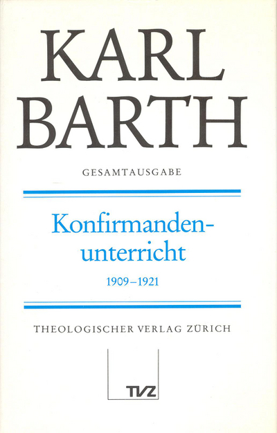 Cover zu Konfirmandenunterricht 1909–1921