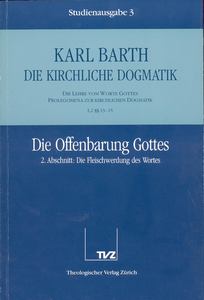 Cover 3: I.2 § 13–15: Die Offenbarung Gottes