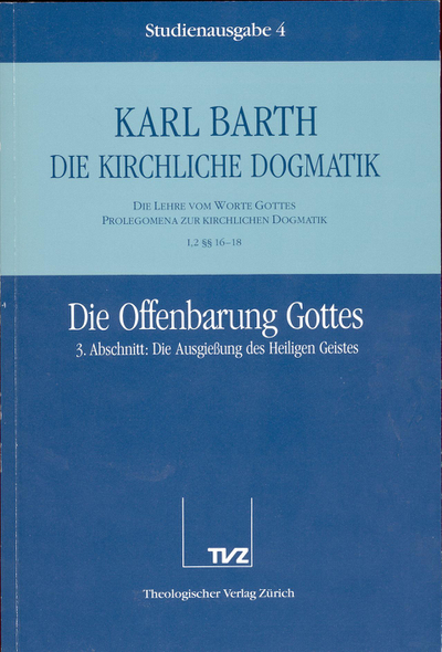 Cover 4: I.2 § 16–18: Die Offenbarung Gottes