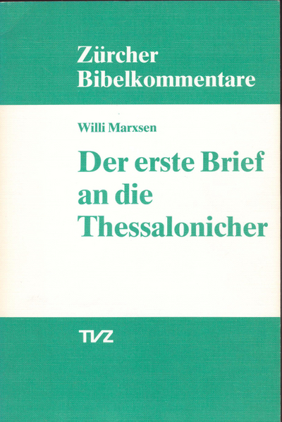 Cover von Der erste Brief an die Thessalonicher