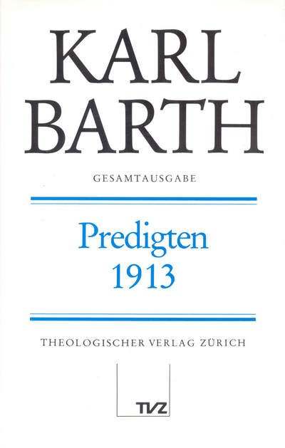 Cover zu Predigten 1913