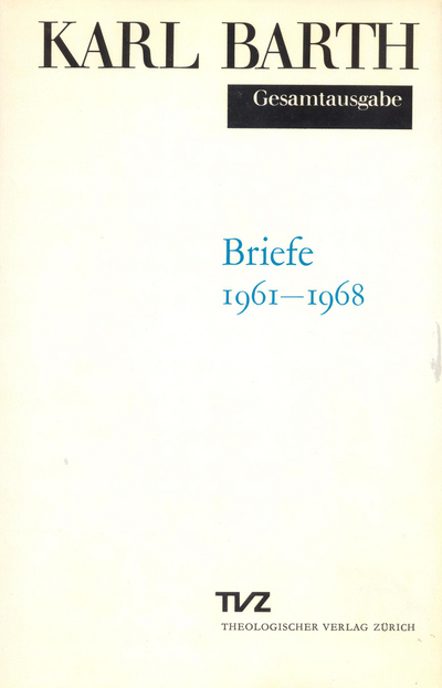 Cover von Briefe 1961–1968