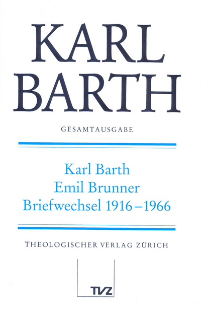 Cover von Karl Barth – Emil Brunner