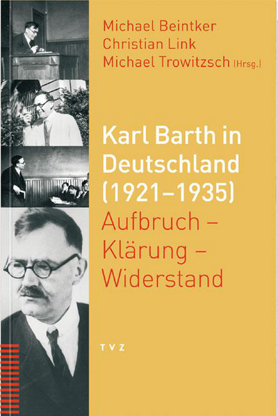 Cover zu Karl Barth in Deutschland (1921–1935)