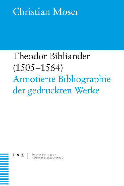 Cover Theodor Bibliander (1505–1564)