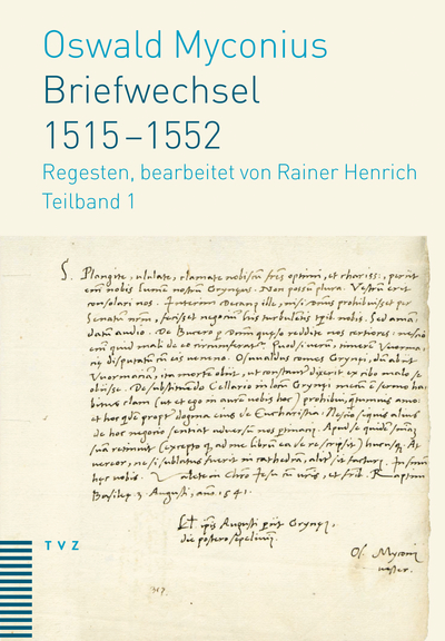 Cover zu Briefwechsel 1515–1552