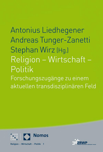 Cover von Religion – Wirtschaft – Politik