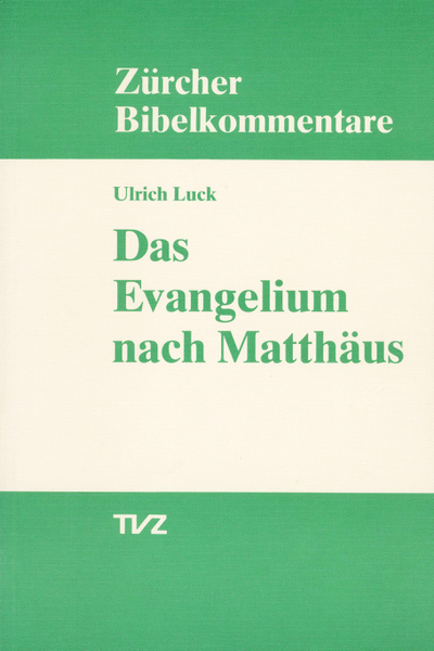 Cover Das Evangelium nach Matthäus