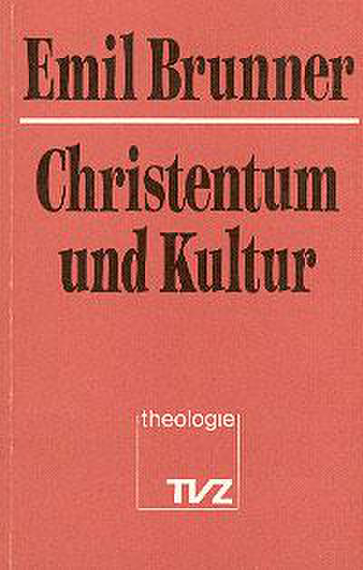 Cover Christentum und Kultur
