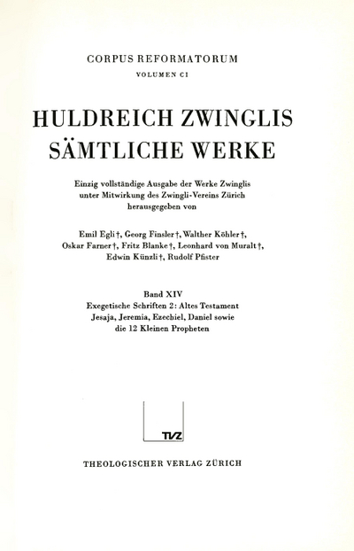 Cover zu Exegetische Schriften