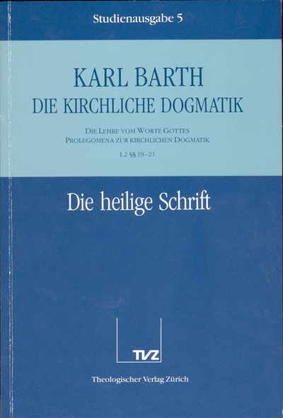 Cover 5: I.2 § 19–21: Die Heilige Schrift