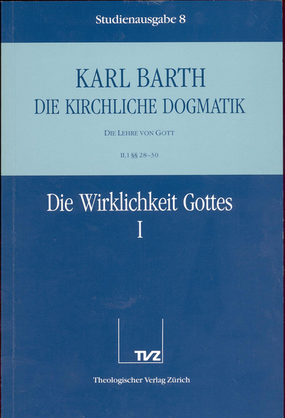 Cover zu 8: II.1 § 28–30: Die Wirklichkeit Gottes