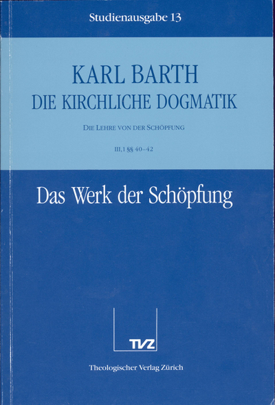 Cover zu 13: III.1 § 40–42: Das Werk der Schöpfung