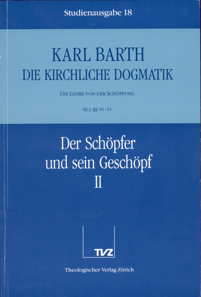 Cover 18: III.3 § 50/51: Der Schöpfer und sein Geschöpf