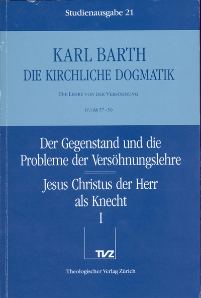 Cover von 21: IV.1 § 57–59: Versöhnungslehre