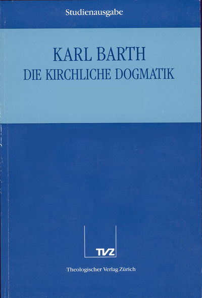 Cover zur Reihe Karl Barth Kirchliche Dogmatik