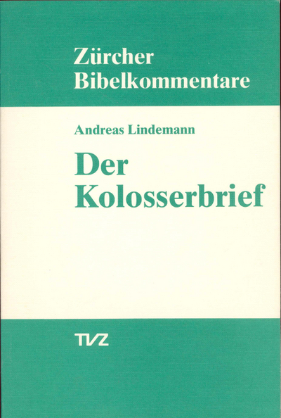 Cover Der Kolosserbrief