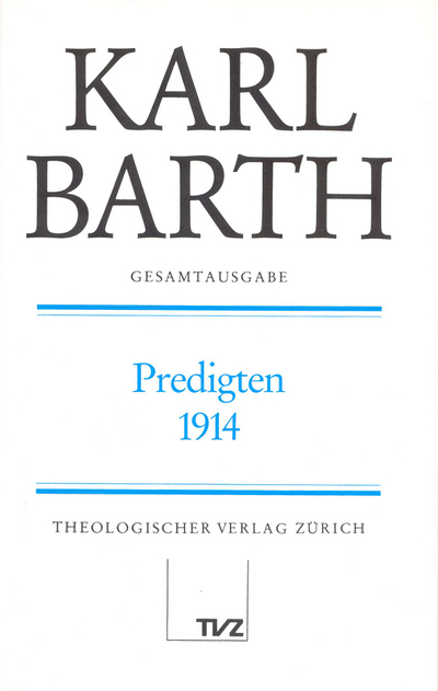 Cover zu Predigten 1914