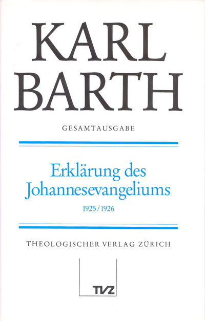 Cover Erklärung des Johannesevangeliums