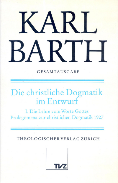 Cover Die Christliche Dogmatik im Entwurf