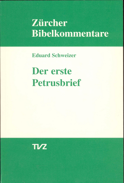 Cover zu Der erste Petrusbrief