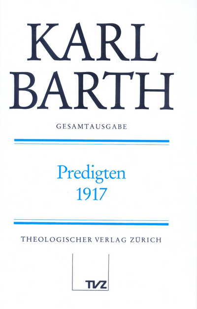 Cover zu Predigten 1917