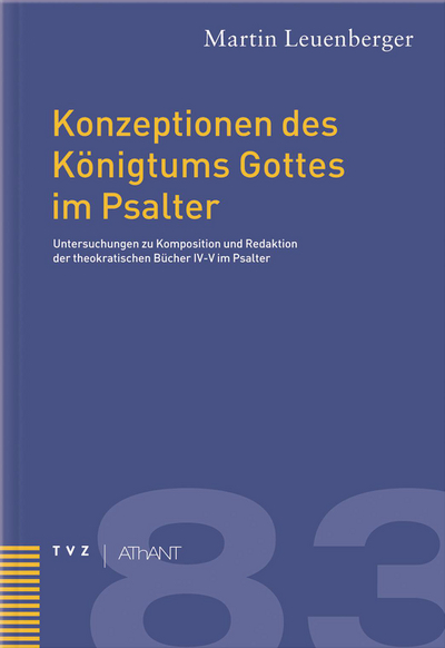 Cover Konzeptionen des Königtums Gottes im Psalter