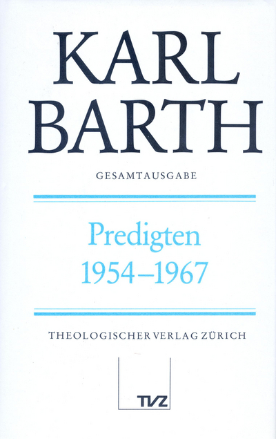 Cover Predigten 1954–1967