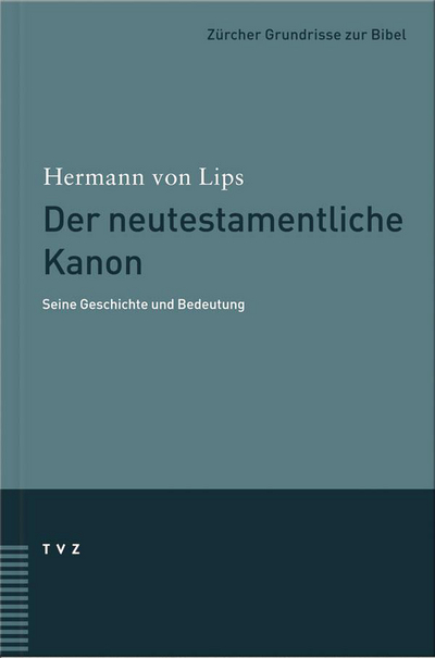 Cover Der neutestamentliche Kanon