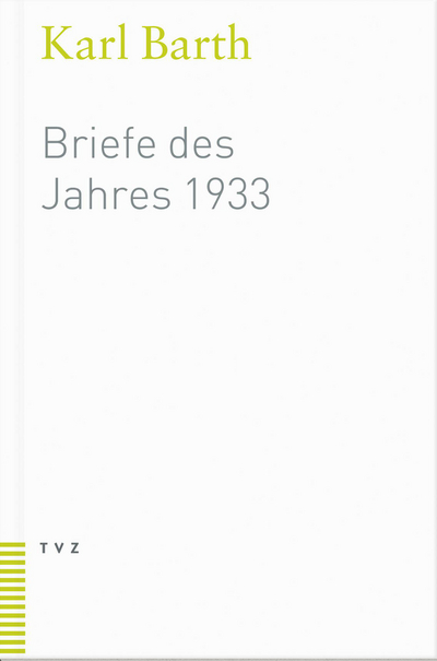 Cover von Briefe des Jahres 1933