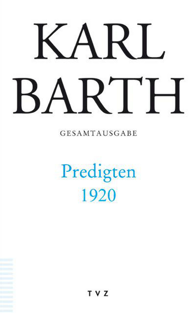 Cover von Predigten 1920