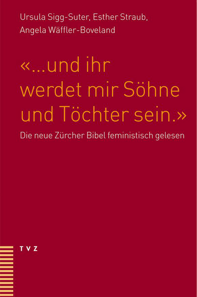 Cover «… und ihr werdet mir Söhne und Töchter sein.»