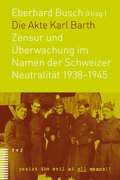 Cover zu Die Akte Karl Barth