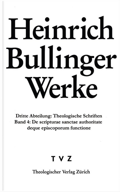 Cover von De scripturae sanctae authoritate deque episcoporum institutione et functione
