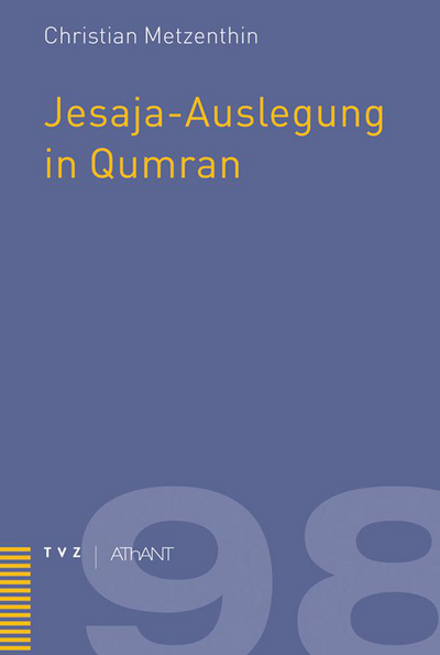 Cover Jesaja-Auslegung in Qumran