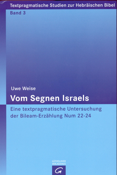 Cover zu Vom Segnen Israels