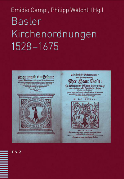 Cover Basler Kirchenordnungen 1528–1675