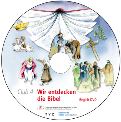 Cover zu Begleit-DVD Club 4. Wir entdecken die Bibel