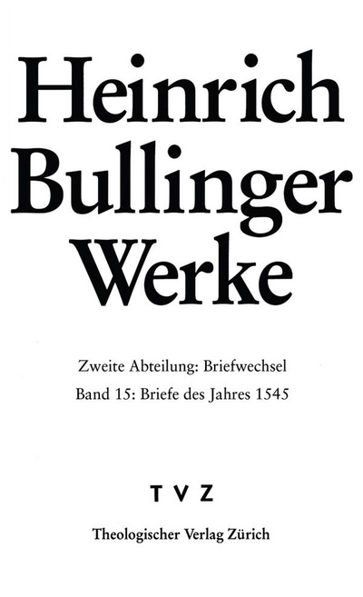 Cover zu Briefe des Jahres 1545