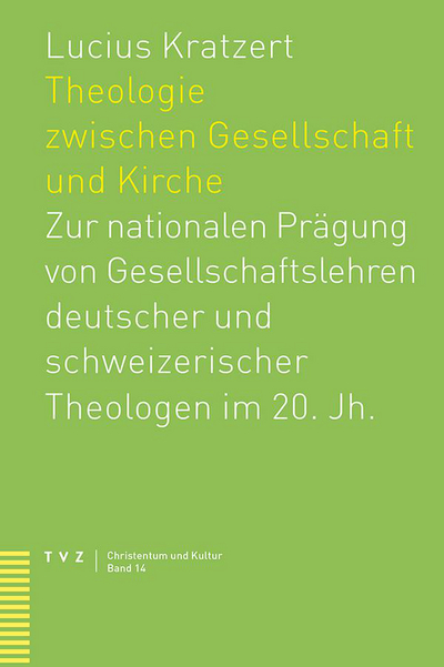 Cover von Theologie zwischen Gesellschaft und Kirche