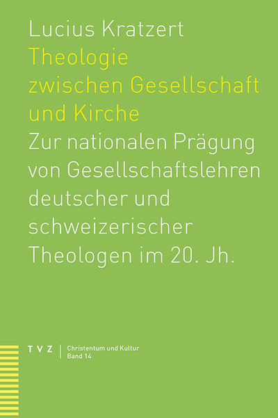 Cover Theologie zwischen Gesellschaft und Kirche