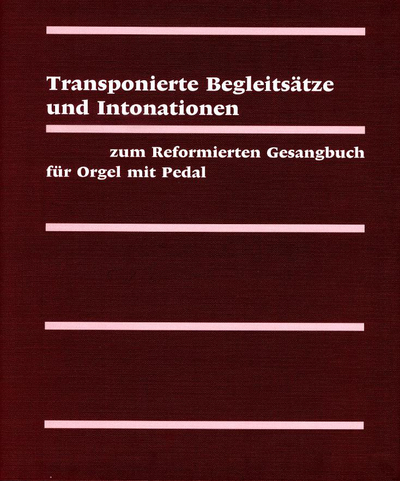Cover von Transpositionen für Orgel und Klavier
