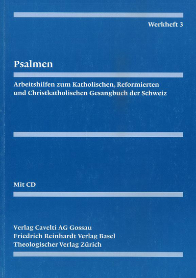 Cover Werkheft 3: Die Psalmen