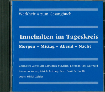 Cover Werkheft 4 nur CD: Innehalten im Tageskreis