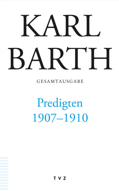 Cover zu Predigten 1907–1910