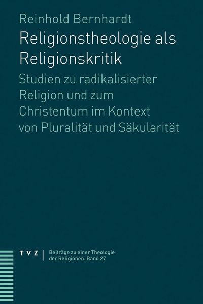 Cover von Religionstheologie als Religionskritik