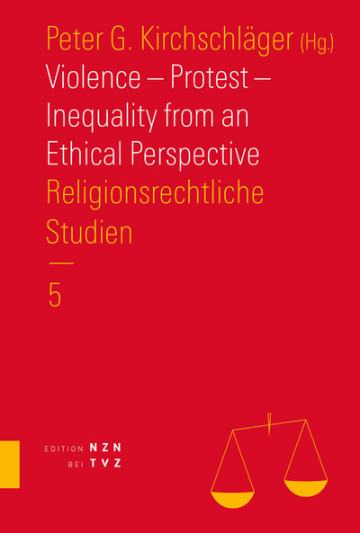 Cover zu Violence – Protest – Inequality from an Ethical Perspective
