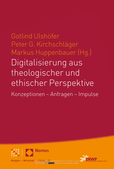 Cover Digitalisierung aus theologischer und ethischer Perspektive