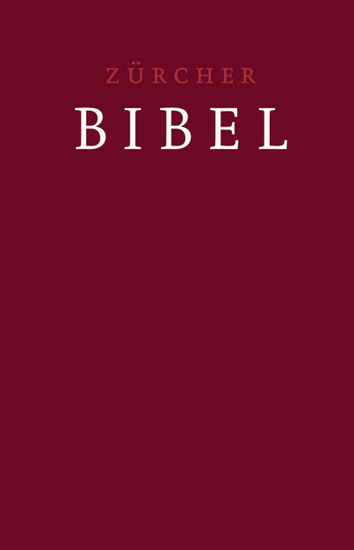 Cover Zürcher Bibel – Traubibel Leinen dunkelrot
