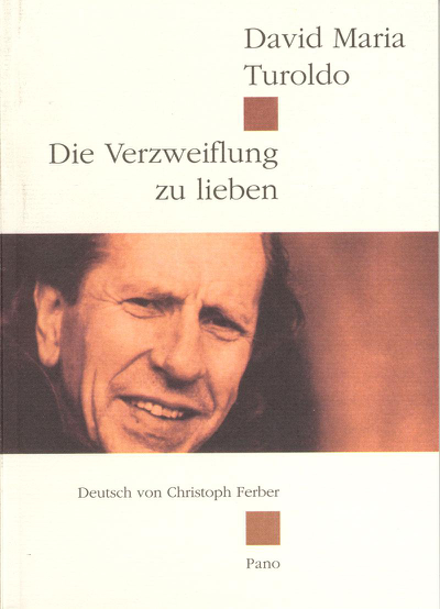 Cover Die Verzweiflung zu lieben